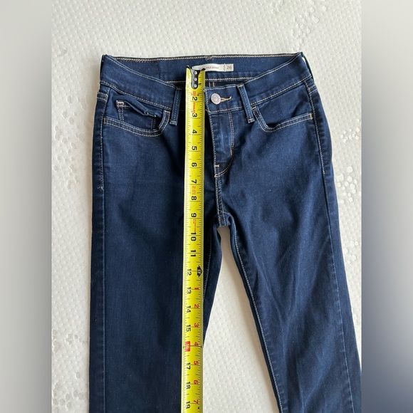 Levi's 710 Super Skinny Dark Wash Jeans, size 26 - Picture 12 of 13